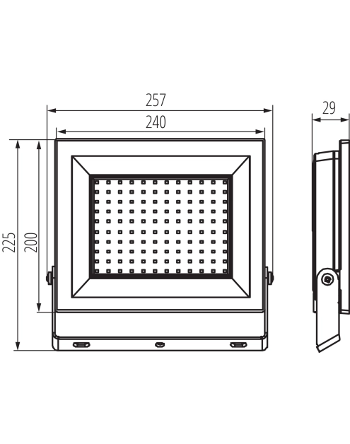 Zdjęcie: Naświetlacz LED Grun NV LED-100-B MILEDO