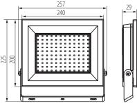 Zdjęcie: Naświetlacz LED Grun NV LED-100-B MILEDO