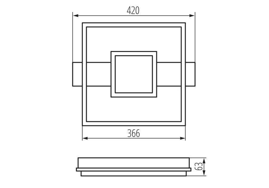 Zdjęcie: Oprawa LED KB Atenid KINGBERRY