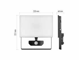 Naświetlacz LED Tambo z czujnikiem PIR 51W neutralna biel EMOS