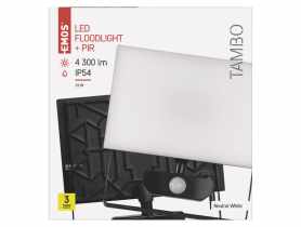 Naświetlacz LED Tambo z czujnikiem PIR 51W neutralna biel EMOS