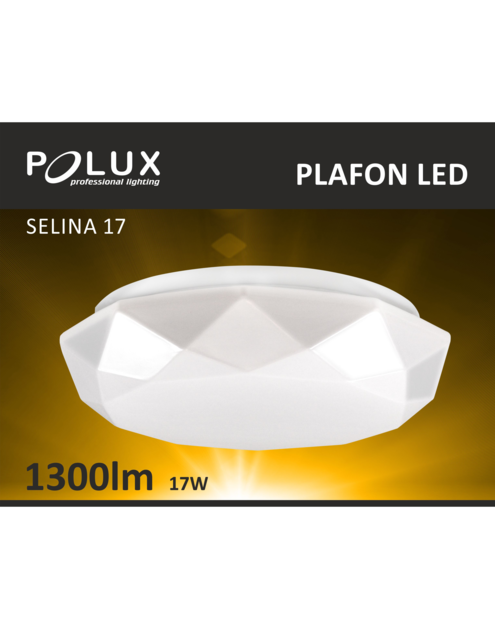 Zdjęcie: Plafon LED Selena 17 W 32 cm POLUX