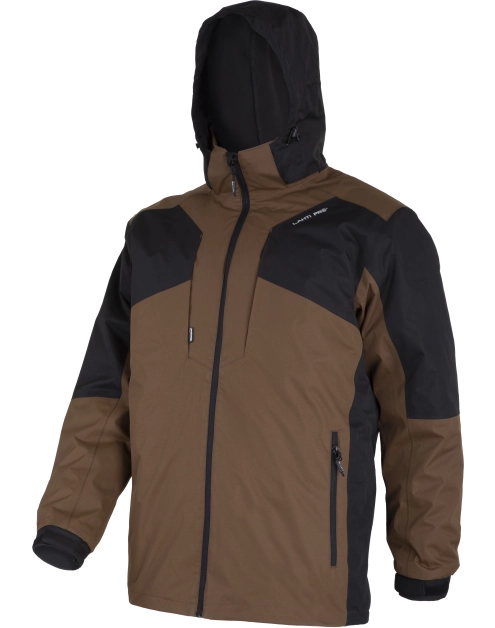 Zdjęcie: Kurtka 3w1 z odpinaną podpinką brązowo-czarny, 2XL, CE, LAHTI PRO