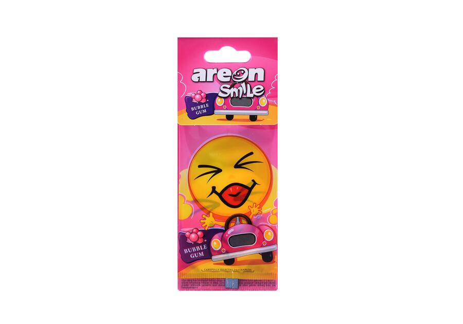 Zdjęcie: Zapach samochodowy Areon Smile Dry Bubble Gum RIM KOWALCZYK