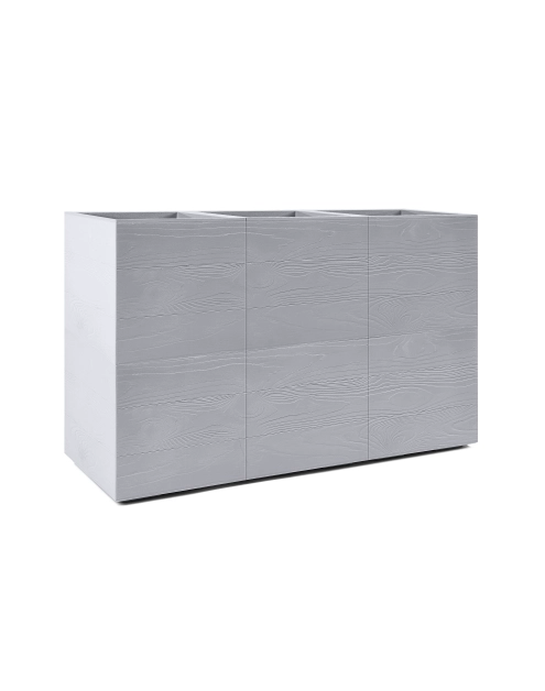 Zdjęcie: Kwietnik Karo 900x300x600 mm deska recycled, szary LAMELA