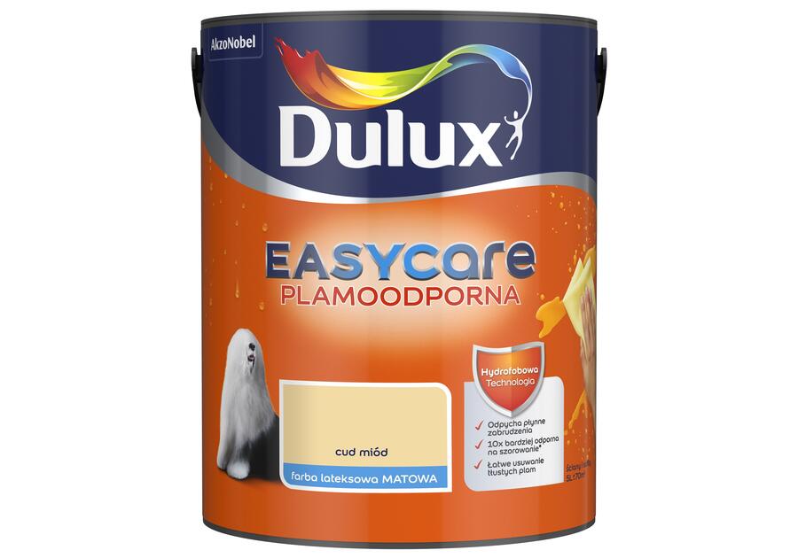 Zdjęcie: Farba do wnętrz EasyCare 5 L cud miód DULUX