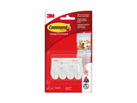 Haczyki małe, 3 haczyki 4 małe paski COMMAND