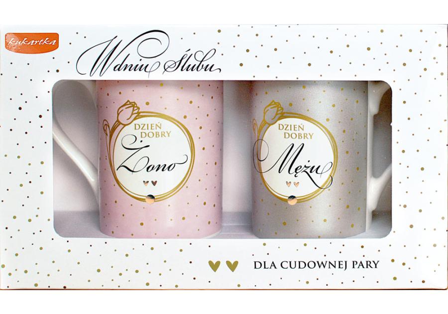 Zdjęcie: Kubek komplet Q 949 Ślub KUKARTKA