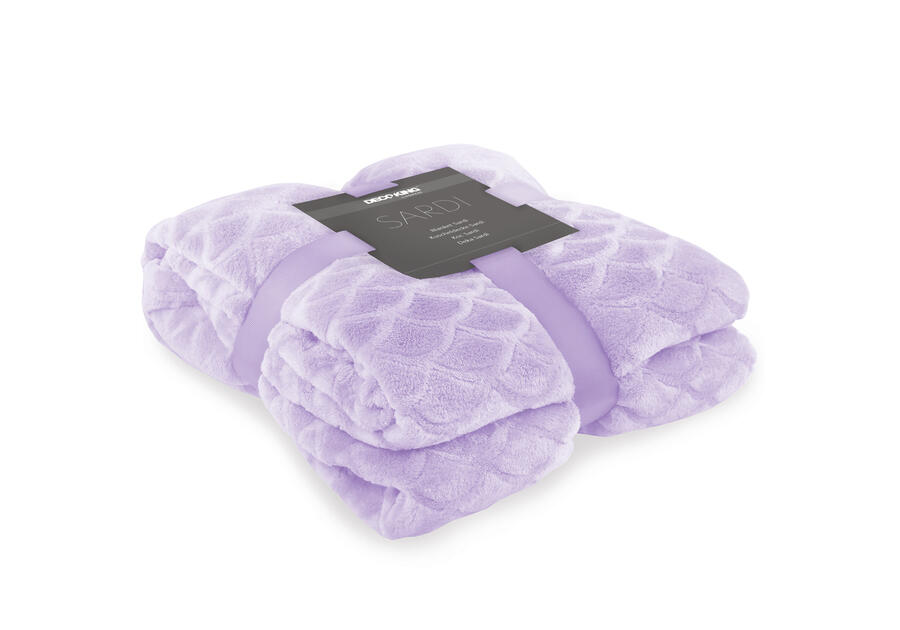 Zdjęcie: Koc Sardi lilaa 70x150 cm DECOKING