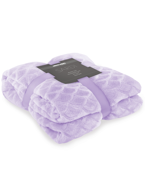 Zdjęcie: Koc Sardi lilaa 70x150 cm DECOKING