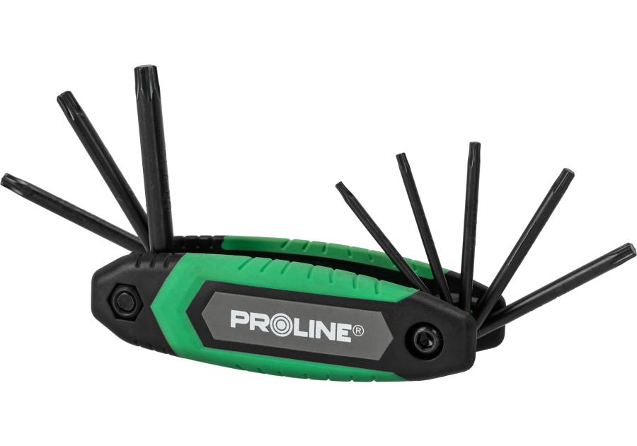 Zdjęcie: Klucze Torx t9-t40 ze skuwką 8 szt. PROLINE