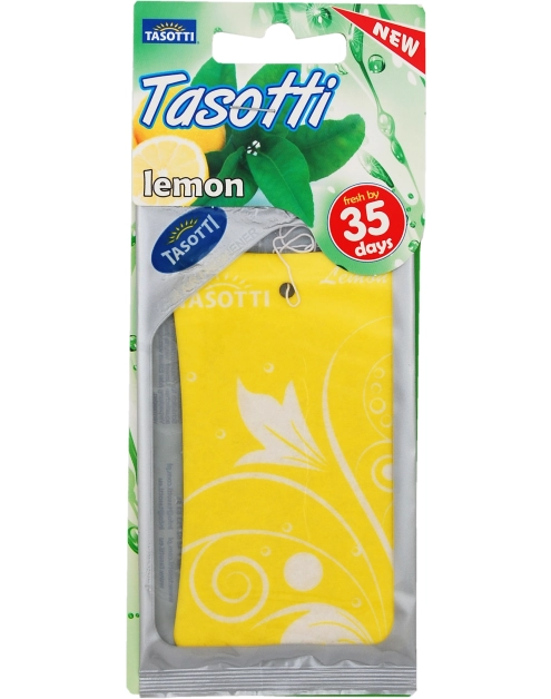 Zdjęcie: Zapach samochodowy zawieszka lemon TASOTTI