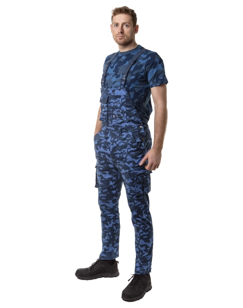Zdjęcie: Ogrodniczki robocze Camo Navy, rozmiar XXL NEO