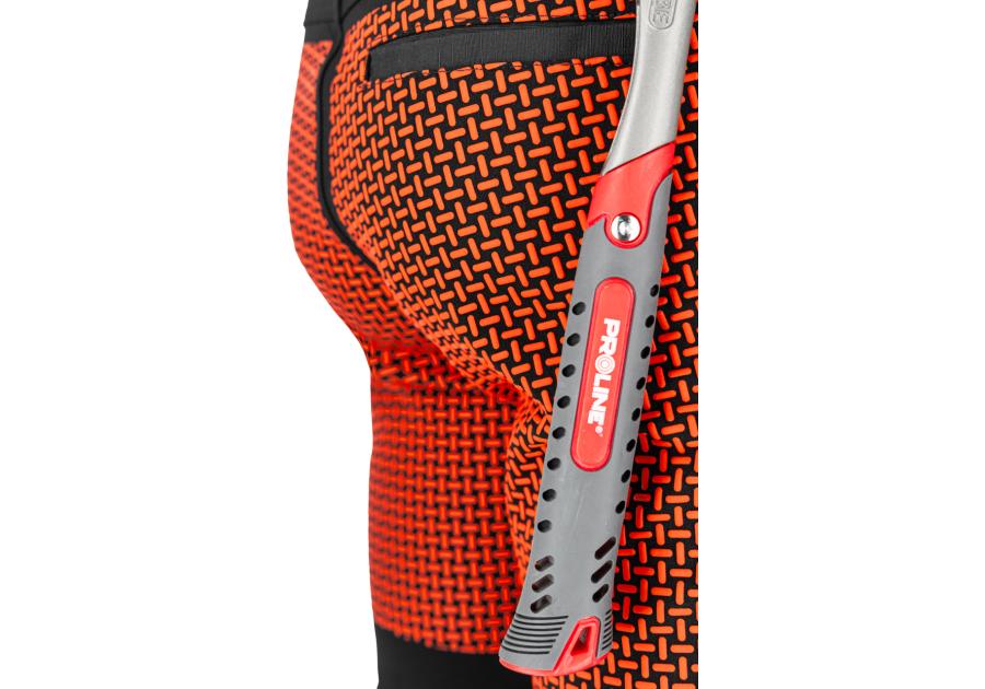 Zdjęcie: Spodnie robocze dekarskie męskie do pasa stretch 240 g/m2 L40549 LAHTI PRO