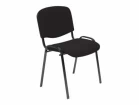 Krzesło konferencyjne Iso Black czarne NOWY STYL