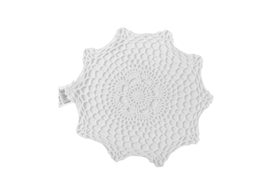 Zdjęcie: Serwetka Lace 4 - 25 cm biała BBK