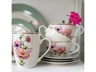 Zdjęcie: Kubek porcelanowy Flores 370 ml AMBITION