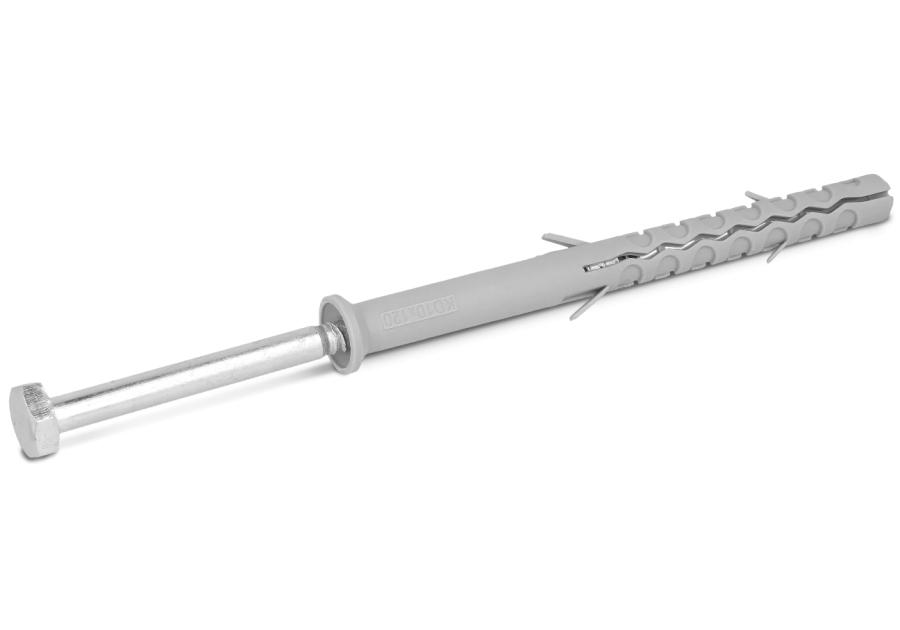 Zdjęcie: Kołek ramowy KD z długą strefą rozporu 10x140 mm i wkrętem z łbem heksagonalnym 25 szt. KOELNER