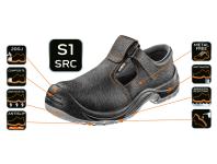 Zdjęcie: Sandały robocze skórzane, S1 SRC, rozmiar 39 NEO