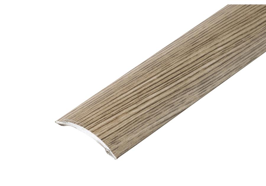 Zdjęcie: Listwa ochronna aluminium owalna 30 mm klejona 0,9 m dąb glina CEZAR