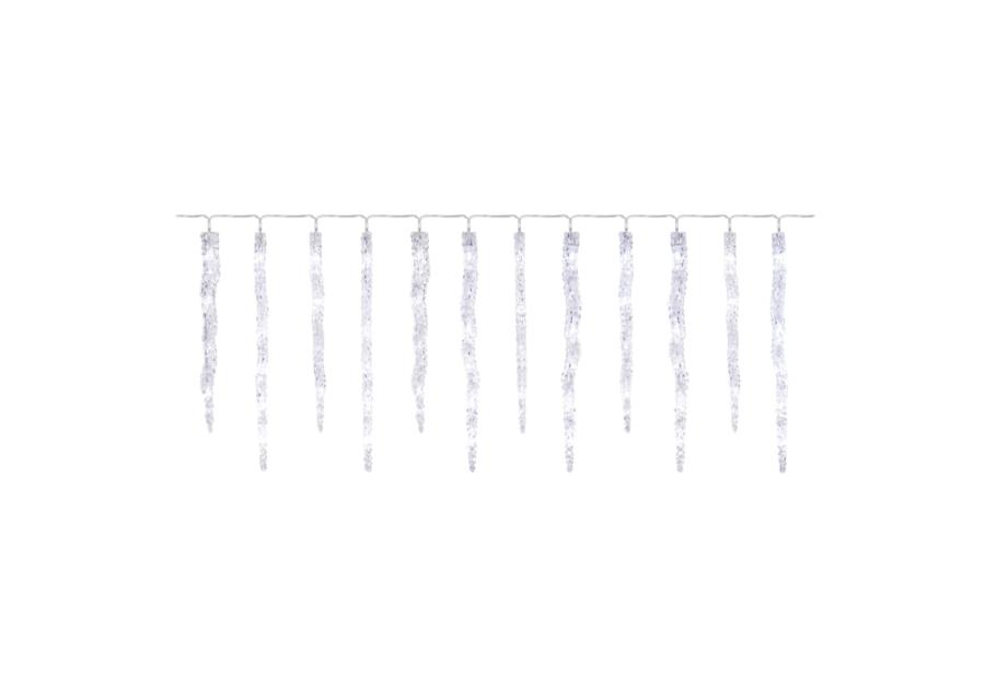 Zdjęcie: Girlanda 60 LED 12x sopel 33 do 39 cm 3,6 m, zimna biel, IP44 EMOS