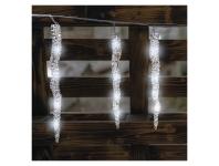 Zdjęcie: Girlanda 60 LED 12x sopel 33 do 39 cm 3,6 m, zimna biel, IP44 EMOS