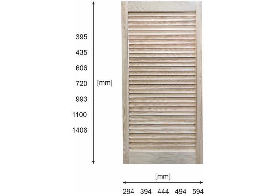 Zdjęcie: Drzwiczki ażurowe 606x394 mm COMPLEX