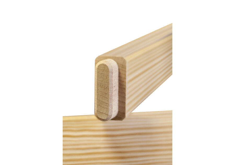 Zdjęcie: Drabina drewniana 124 cm 2x4 DRABEST