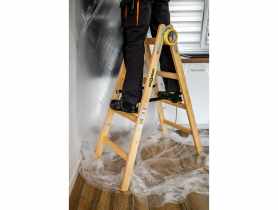 Drabina drewniana 124 cm 2x4 DRABEST