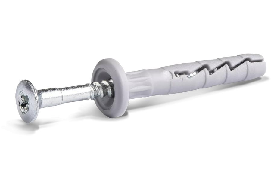 Zdjęcie: Kołek wbijany FX-K szybkiego montażu z kołnierzem 6x40 mm 500 szt. KOELNER