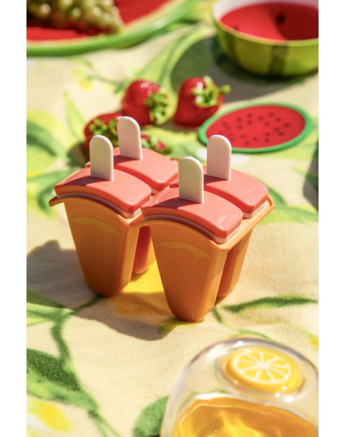 Zdjęcie: Komplet 4 foremek do lodów pomarańcza 13x7x11 cm ALTOM DESIGN