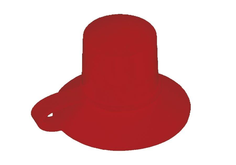 Zdjęcie: Rozeta ozdobna do maskowania głów wkrętów i gwoździ Ro-Wi - 100 szt. WKRĘT-MET