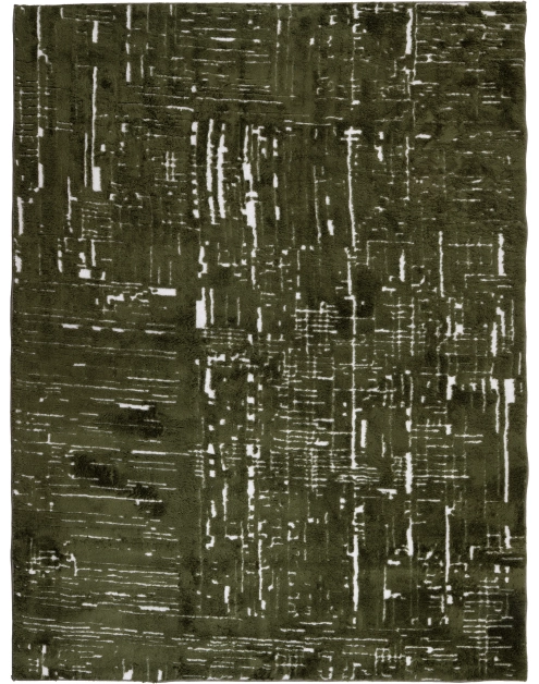 Zdjęcie: Dywan Venesia przecierka 3D prostokątny 70 x 140 cm zielony MULTI- DECOR