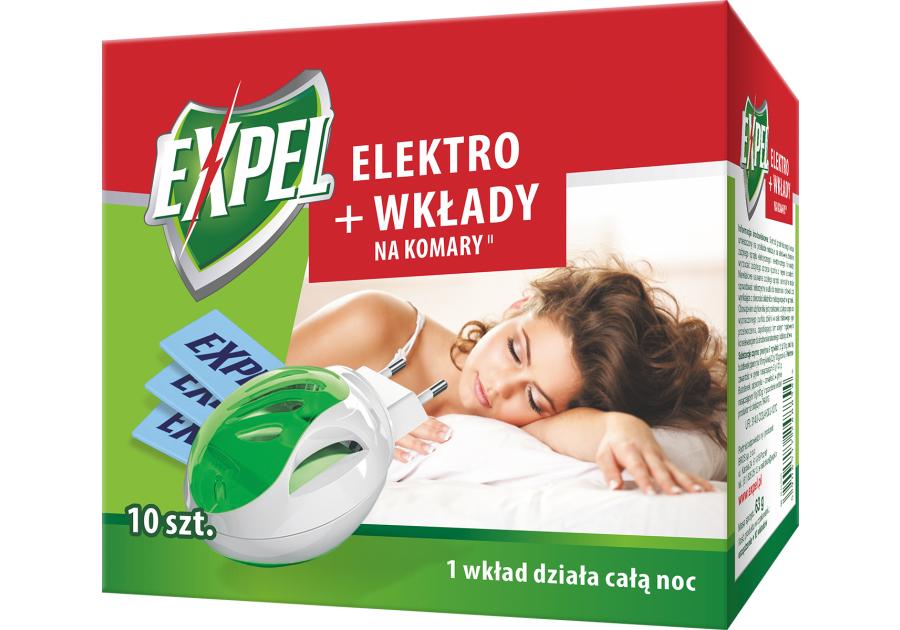 Zdjęcie: Elektro + wkłady na komary 10 szt. EXPEL