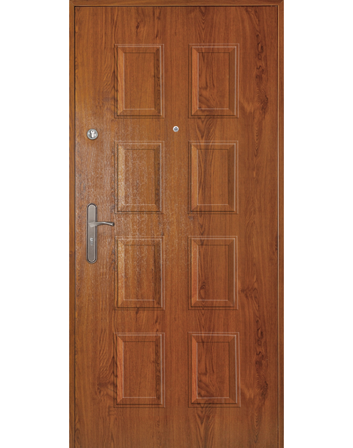 Zdjęcie: Drzwi zewnętrzne 90 cm prawe Bryza złoty dąb S-DOOR