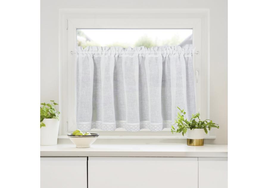 Zdjęcie: Firana gotowa Lisa 150x60 cm biały EUROFIRANY