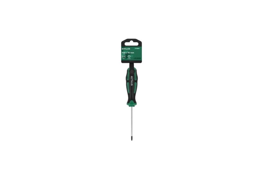 Zdjęcie: Wkrętak Pozidriv PZ0 x 75 mm S-12345 STALCO