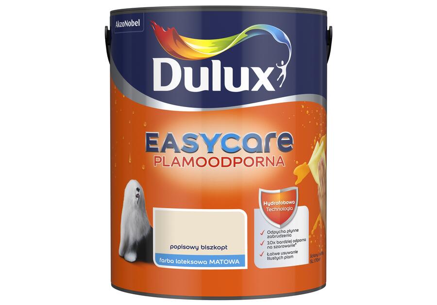 Zdjęcie: Farba do wnętrz EasyCare 5 L popisowy biszkopt DULUX