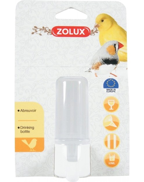 Zdjęcie: Poidełko dla ptaków 4 x 7,3 x 9,3 cm, 50 ml ZOLUX