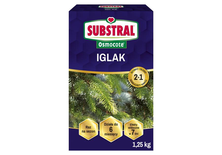 Zdjęcie: Nawóz Osmocote 2w1 Iglak 1,25 kg SUBSTRAL