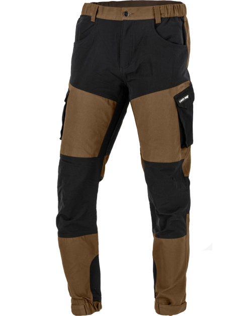 Zdjęcie: Spodnie z elementami Stretch brązowo-czarne "M", CE, LAHTI PRO