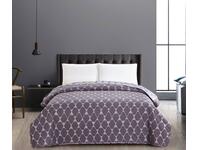 Zdjęcie: Narzuta Rhombuses szary+ciemnoszary 170x210 cm DECOKING