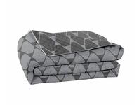 Zdjęcie: Narzuta Rhombuses szary+ciemnoszary 170x210 cm DECOKING