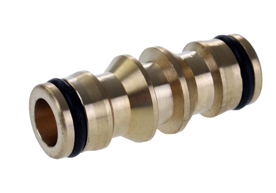 Zdjęcie: Nypel mosiężny do łączenia 2 szybkozłączy RIM KOWALCZYK