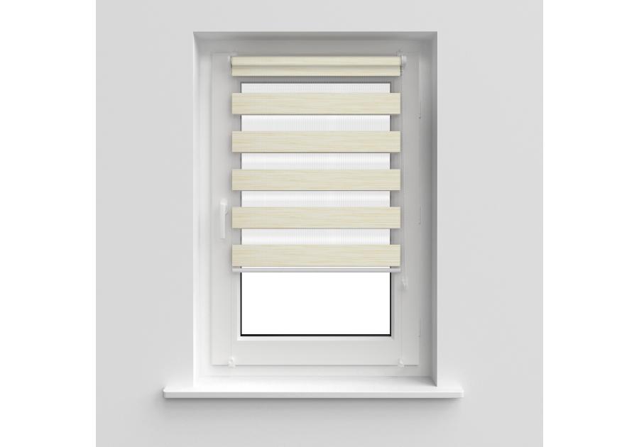 Zdjęcie: Roleta 57x140 cm Zebra IV stalowy DECODESIGN