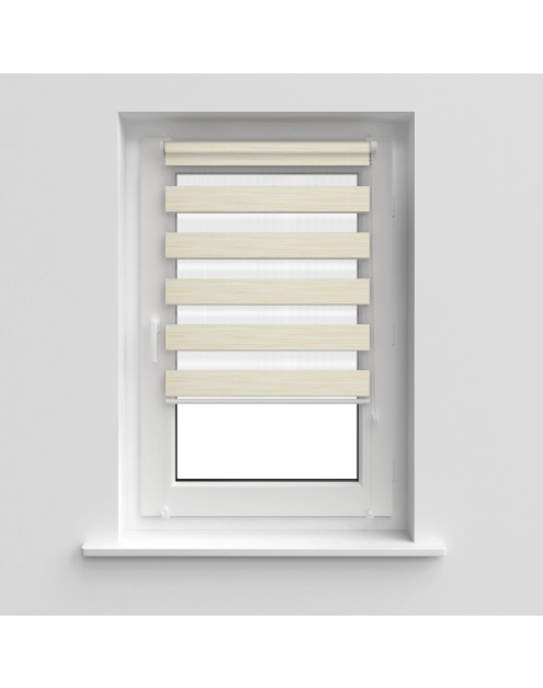 Zdjęcie: Roleta 57x140 cm Zebra IV stalowy DECODESIGN