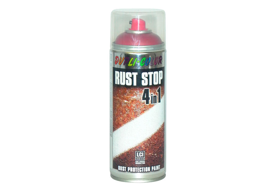 Zdjęcie: Lakier antykorozyjny Rust Stop biały Ral 9010 400 ml DUPLI COLOR