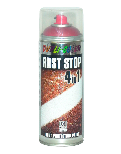 Zdjęcie: Lakier antykorozyjny Rust Stop biały Ral 9010 400 ml DUPLI COLOR