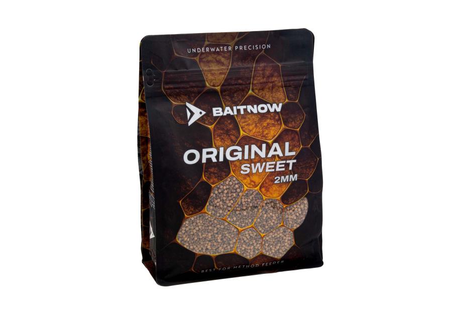 Zdjęcie: Pellet zanętowy do method feeder Original Sweet, 2 mm, 800 g BAITNOW