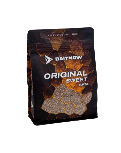 Zdjęcie: Pellet zanętowy do method feeder Original Sweet, 2 mm, 800 g BAITNOW